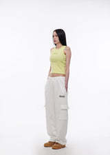 STACK LOGO STRING LOGO WIDE PANTS