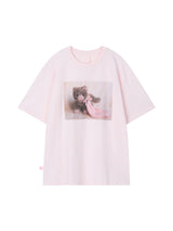 ベイビーキリボクシーTシャツ (PINK)