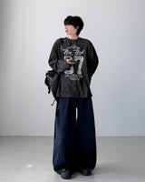 デルタボーダー長袖Tシャツ
