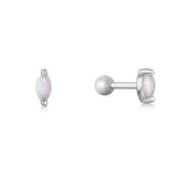 Kyoto Opal Marquise Cut Barbell Single 925 Silver One-Side Piercing E035-12H