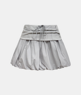 Puffy Drawstring Balloon Skirt
