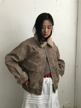 [MD Pick] グランジレザーマスタングジャケット (2color)