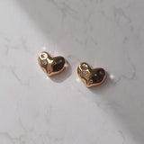 Olivia Heart Piercing - Gold
