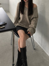 Andy V-neck Knitwear (3 colors)