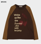 Woke Raglan Overfit T-shirt