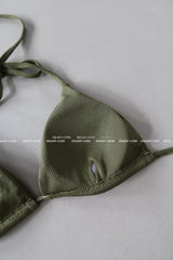 5 colors Basic V-neck Strap Strap Vinny