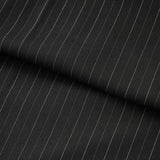 ドレープストライプバンディングスラックス