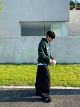 Big Pocket Balloon Cargo Denim Pants 2C