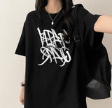 Gerty Vintage lettering boxy fit short-sleeved T-shirt