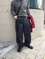 No.1644 ノンフェイドダイアゴナルデニムパンツ