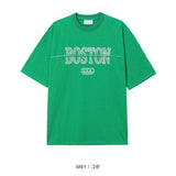 LMN K Boston Cut Oversized Fit Short-Sleeved T-Shirt (5 colors)