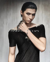 MDC ロング ストレッチ シャツ