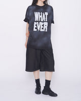 [Unisex] Whatever Dirty ウォッシュド半袖Tシャツ