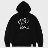 [UNISEX] ビッグラインベアースマイルフーディー