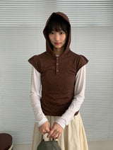 コンバートスターフード半袖Tシャツ