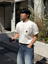 バーニングパッチウォーク半袖Tシャツ