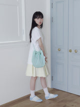 2-WAY ROUND BAG (DOT MINT)