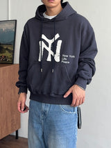 Distro NY Crop Hoodie (4color) (No.989)