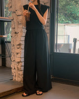 Mene Back Slit T-shirt & Pants Set