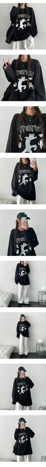 エルディキャッツ長袖Tシャツ (3 colors)