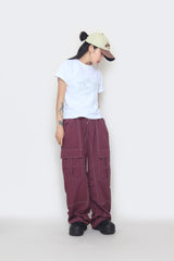 Star cropped short-sleeved T-shirt