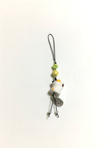 Lucky cat keyring