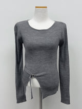 Ray Buckle Wrap Knit