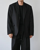 WIT SEMI OVERSIZE BLAZER BK 