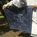 カウガールバンダナ(2colors-navy)