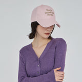 TMV Lettering Ball Cap / Pigment Pink