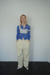 Natural training pants_butter