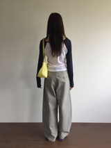 [SET]ミュート カーブドパンツ ＋ ベルト