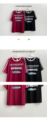 Dor カラートラック半袖Tシャツ