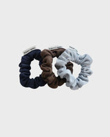 [3 set] Pommy Berry Scrunchie (Blue)