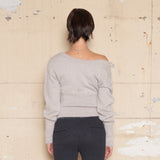 フルッフィーコルセットワンショルダーニット[Gray]
