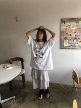 ウエスタンフリンジサンダル (2color)