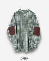 Elbow Patch Check Shirt