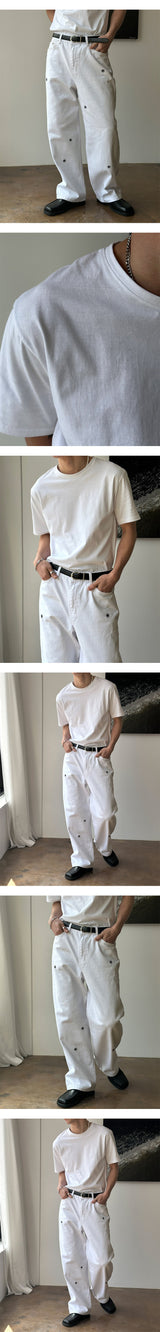 [BASIC ITEM] 4シーズンハーフTシャツ(3color)