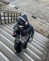 Anarchy Dirty Washing Hoodie Zip-up Warmer