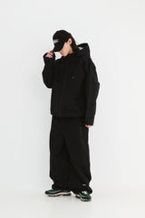 マウンテン3Lシームシーリングワイドベンチレーションパンツ ブラック