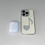 [MADE] メロディ スマホケース(clear jelly hard)