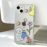 Gardening Puppy Phone Case