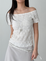 wave wrinkle top (3color)