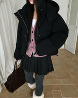 [ORIGINAL] Oreo Hooded Down Jacket
