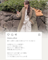 【MADE】Fur long padding down