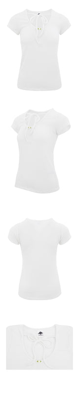 HOLE T-SHIRT_WHITE