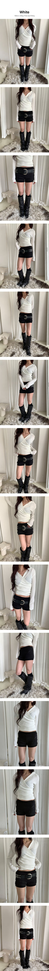 Golgi cross hoodie top(3color)