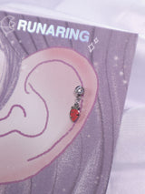  All surgical steel carrot piercing