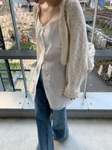 [MADE] Ditto wide long boots cut denim