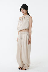 FLOW WIDE PANTS_BEIGE